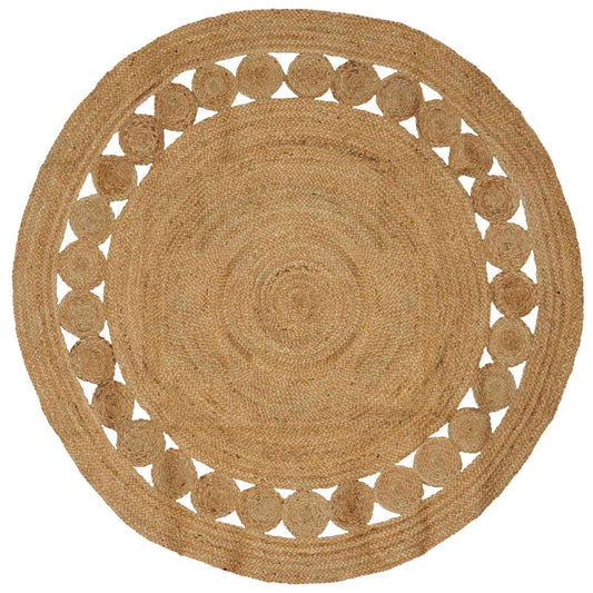 Kilimas Natūrali Ø 180 cm Džiutas