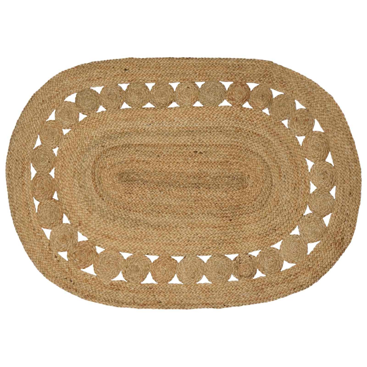 Kilimas Ruda 100 x 152 cm Džiutas