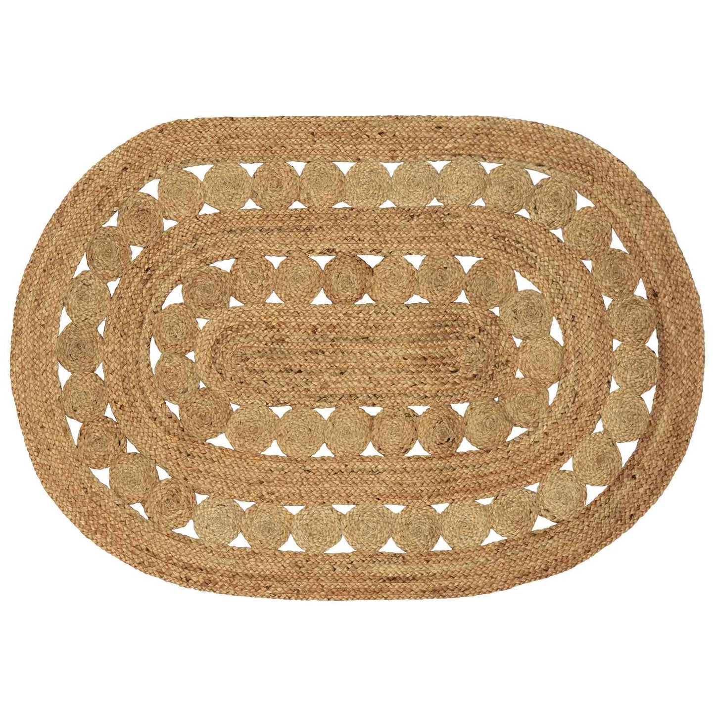 Kilimas Ruda 100 x 152 cm Džiutas