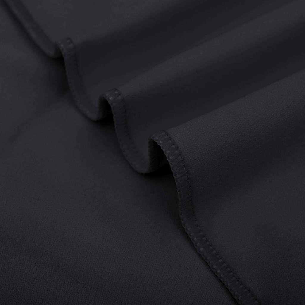 Sportiniai rankšluosčiai 2 pcs Juoda 50 x 30 cm