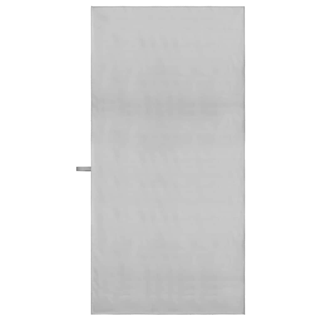 Sportiniai rankšluosčiai 2 pcs Pilka 140 x 70 cm