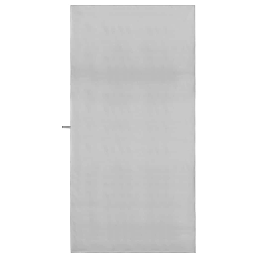 Sportiniai rankšluosčiai 2 pcs Pilka 200 x 100 cm