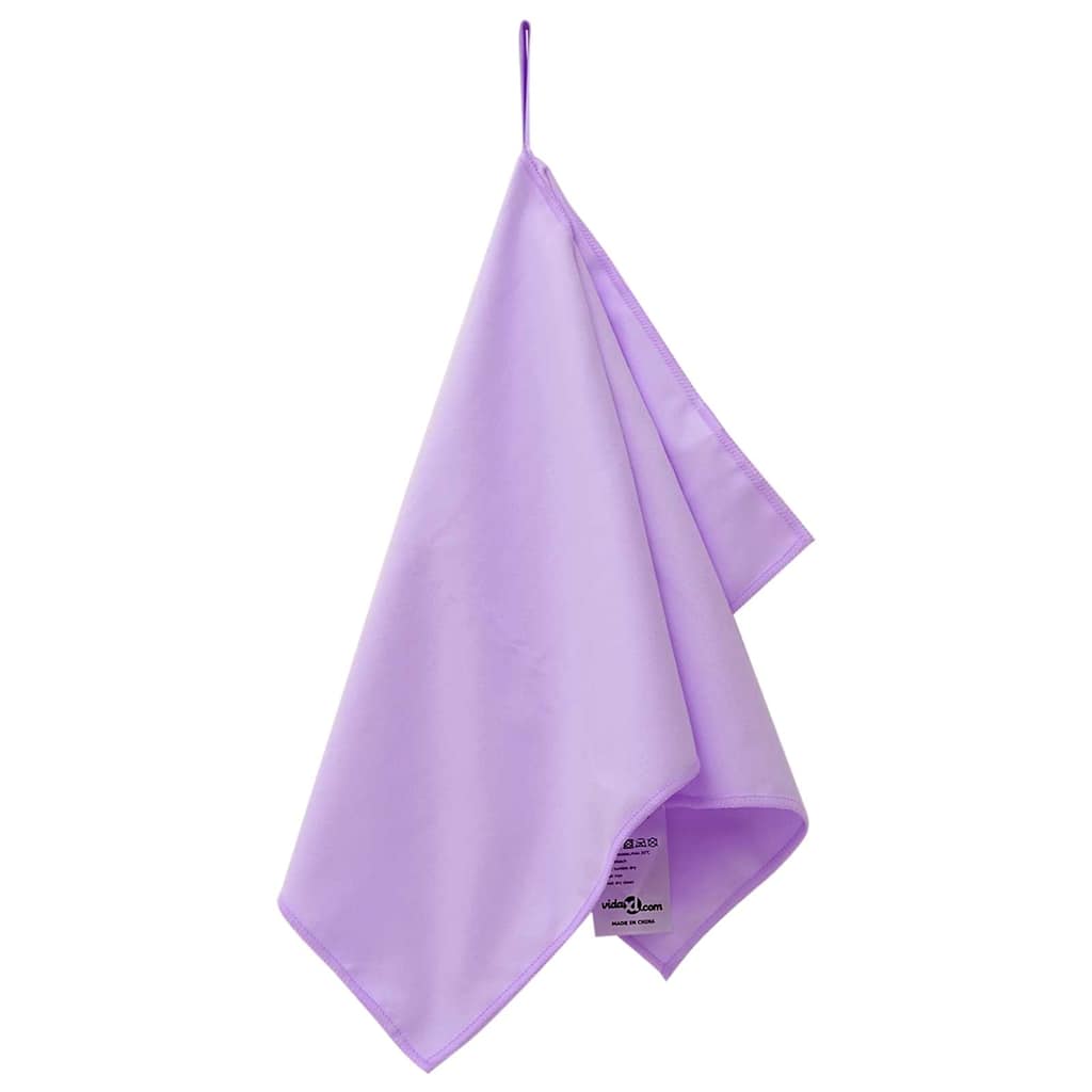 Sportiniai rankšluosčiai 2 pcs Violetinė 50 x 30 cm