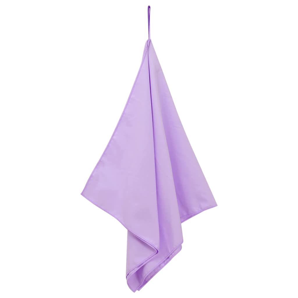 Sportiniai rankšluosčiai 2 pcs Violetinė 100 x 50 cm