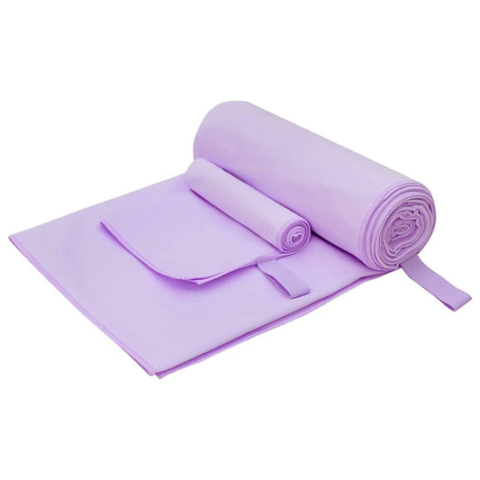 Sporto rankšluosčių rinkinys 2 pcs Violetinė audinys