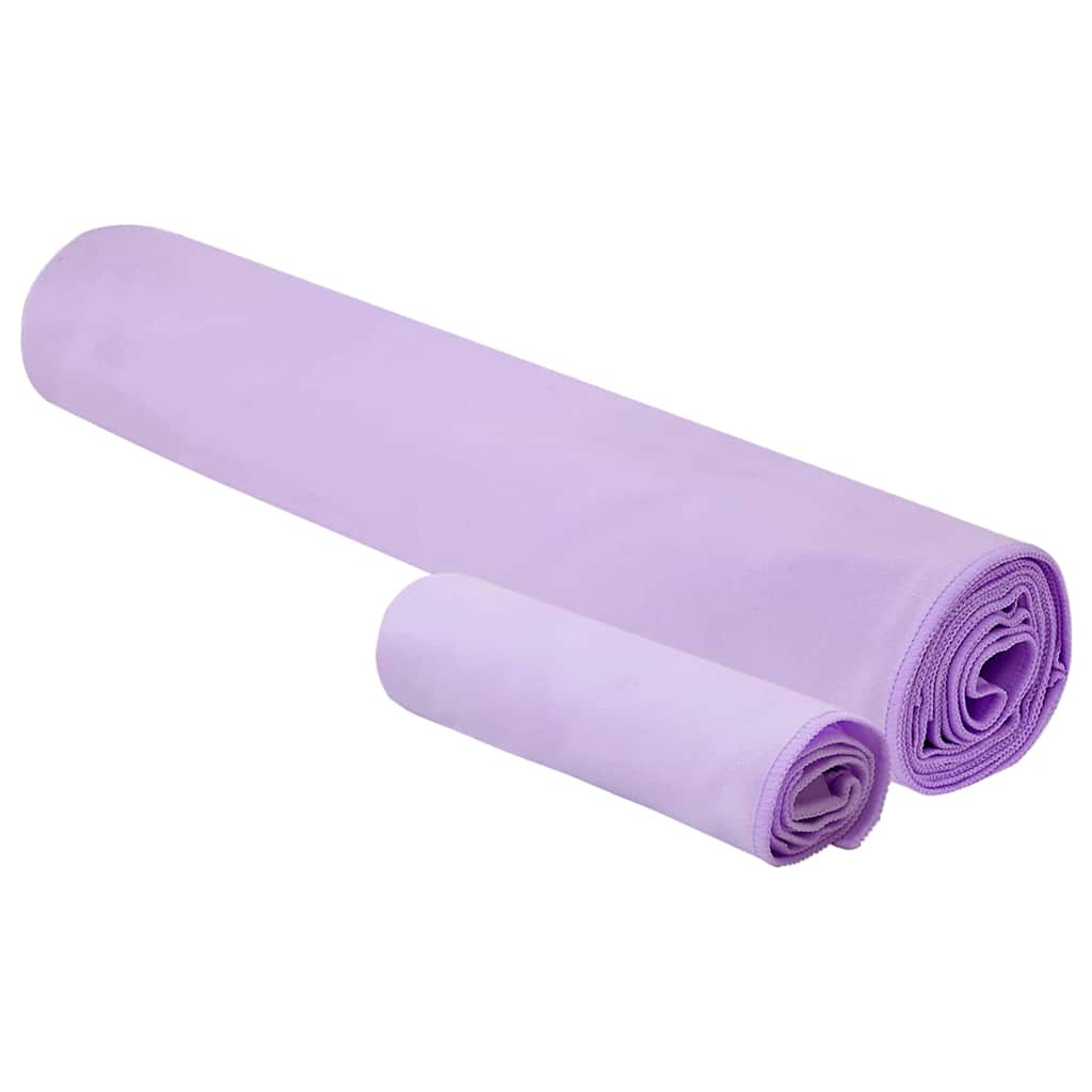 Sporto rankšluosčių rinkinys 2 pcs Violetinė audinys