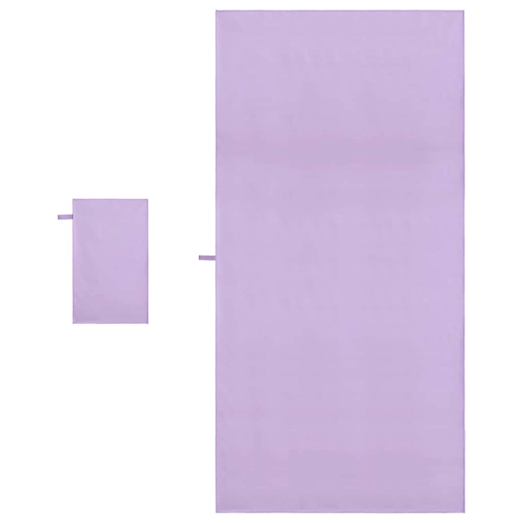 Sporto rankšluosčių rinkinys 2 pcs Violetinė audinys