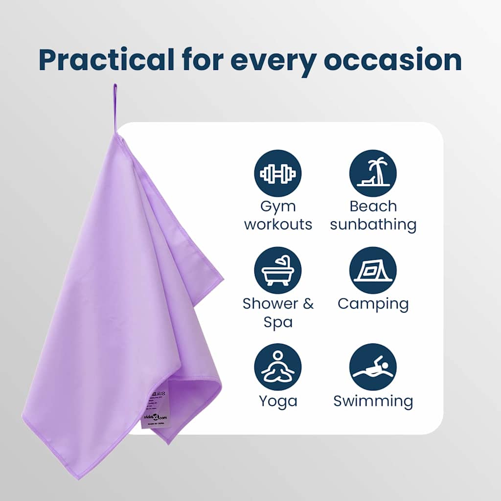 Sporto rankšluosčių rinkinys 3 pcs Violetinė
