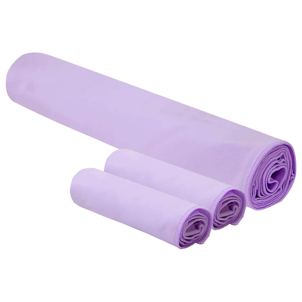 Sporto rankšluosčių rinkinys 3 pcs Violetinė