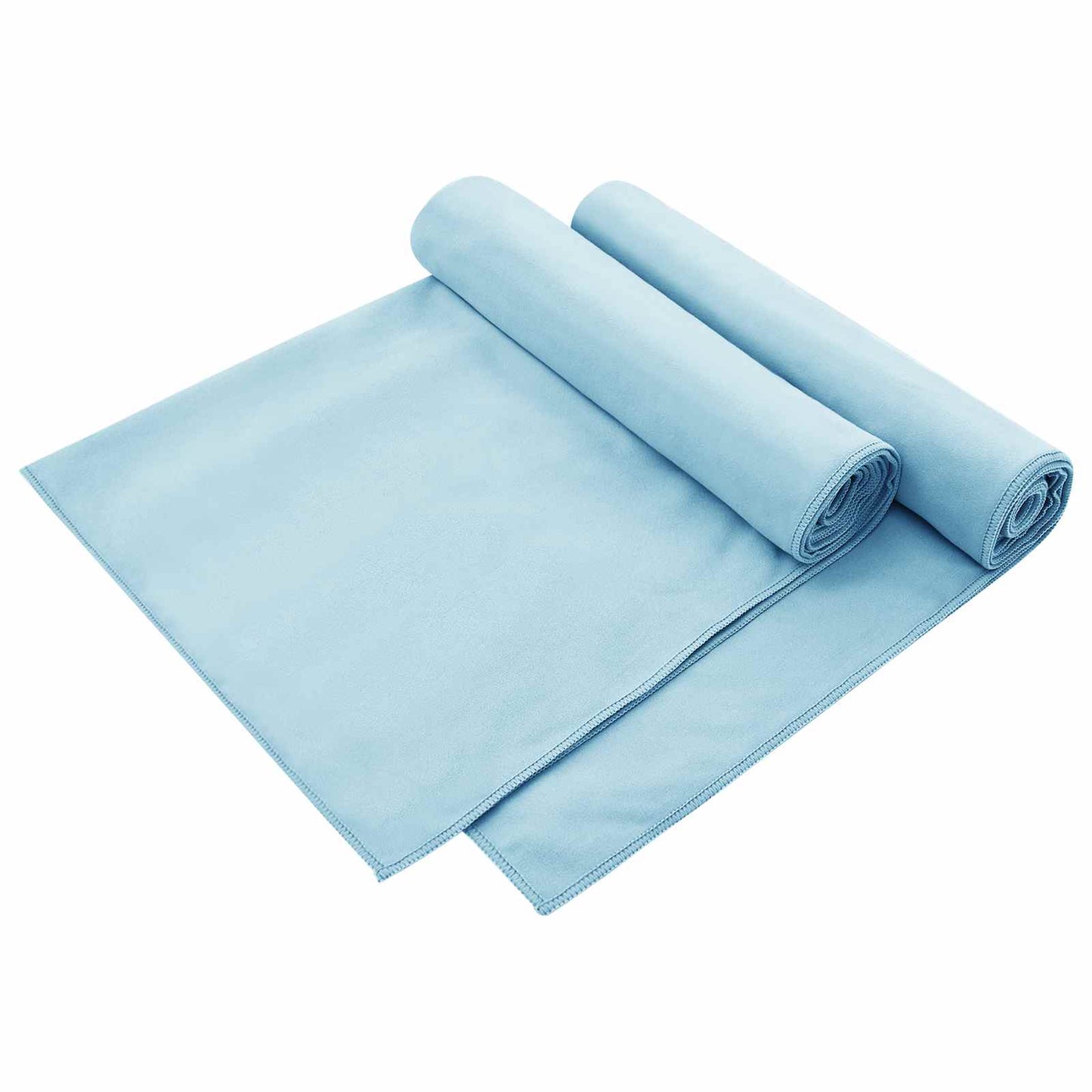Lauko Kėdžių Rankšluosčiai 2 pcs Mėlyna 130 x 60 cm