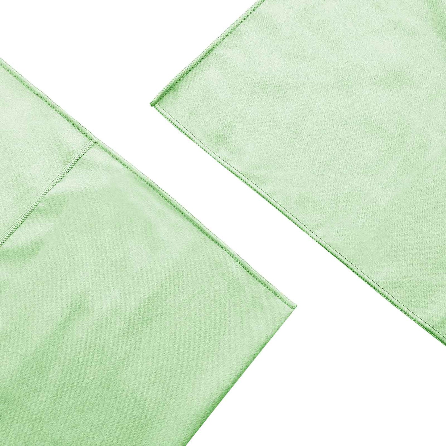 Lauko Kėdžių Rankšluosčiai 2 pcs Žalia 130 x 60 cm