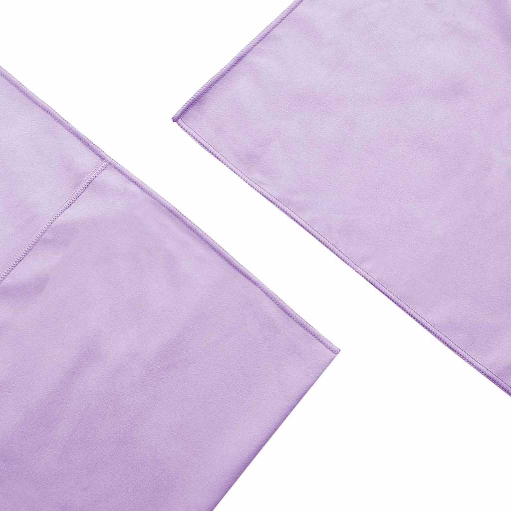 Lauko Kėdžių Rankšluosčiai 2 pcs Violetinė 130 x 60 cm