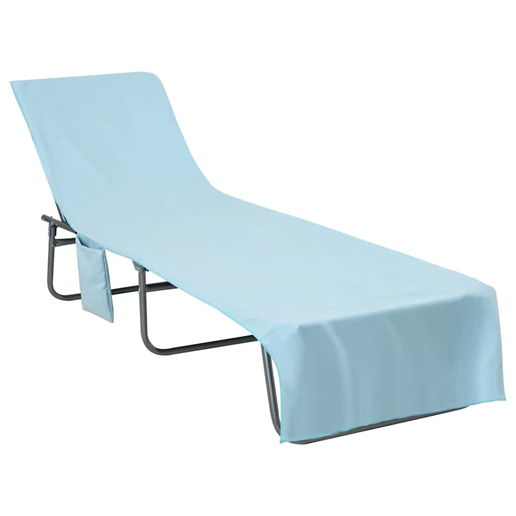 Gulinčio rankšluosčiai 2 pcs Mėlyna 210 x 75 cm