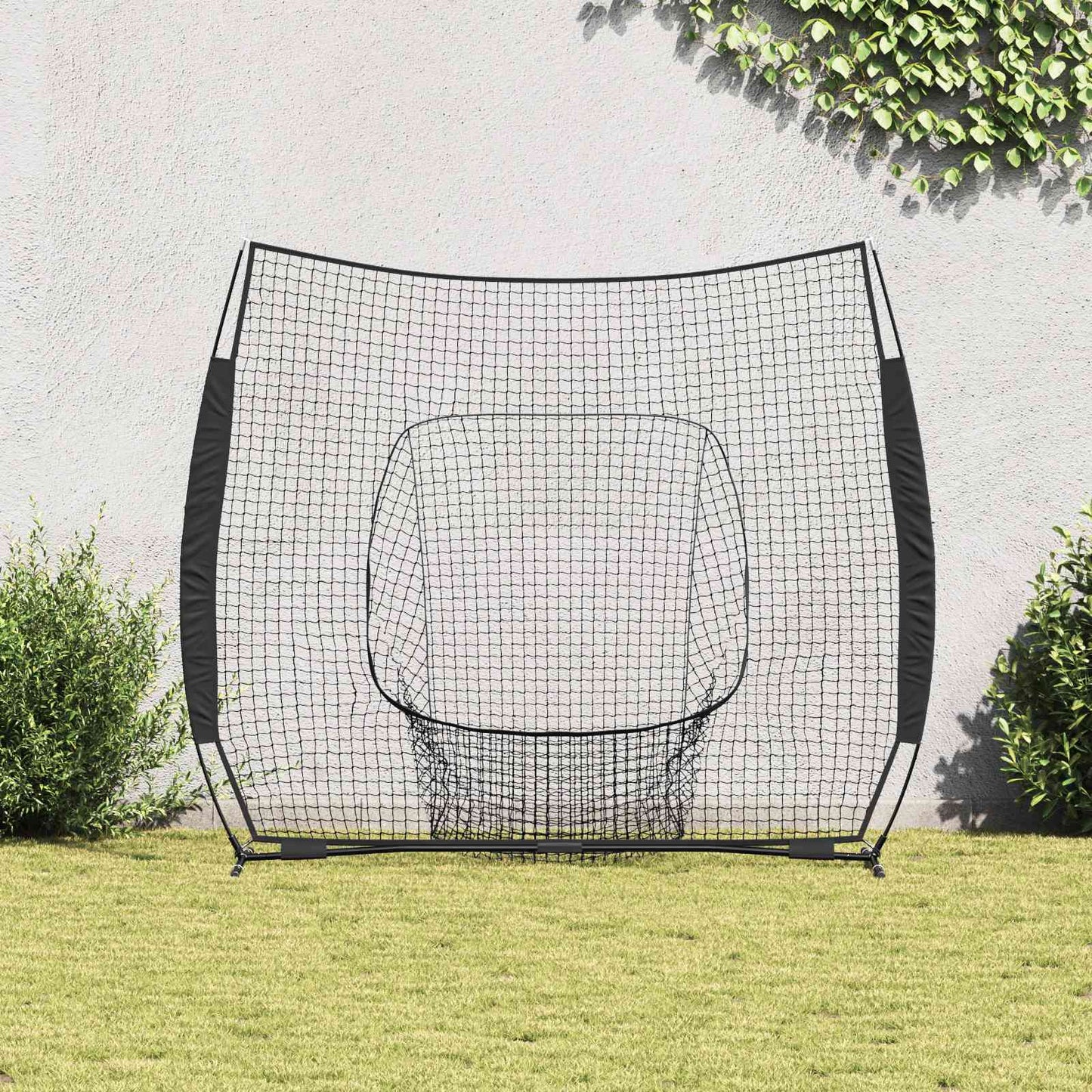 Beisbolas ir softbolas Juoda 250 x 106 x 209 cm Poliesteris