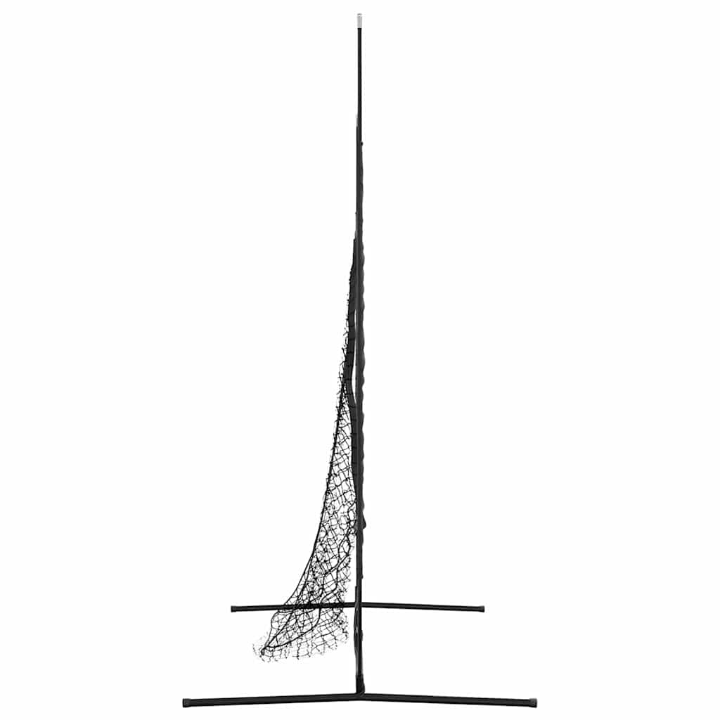 Beisbolas ir softbolas Juoda 250 x 106 x 209 cm Poliesteris