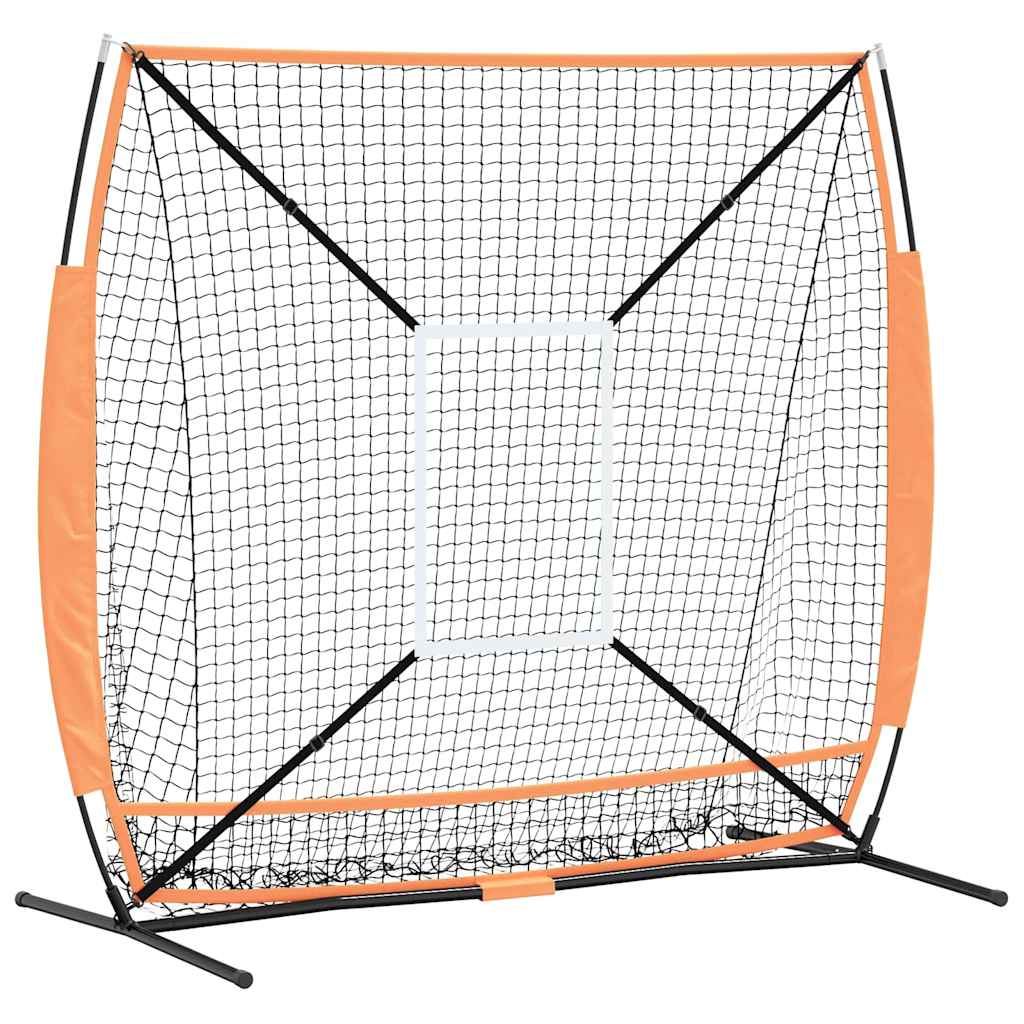 Beisbolas ir softbolas Juoda 180 x 90 x 153 cm Poliesteris