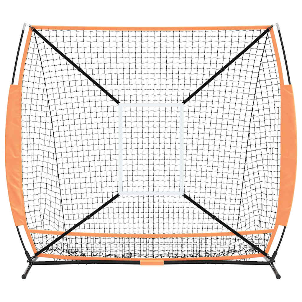 Beisbolas ir softbolas Juoda 180 x 90 x 153 cm Poliesteris
