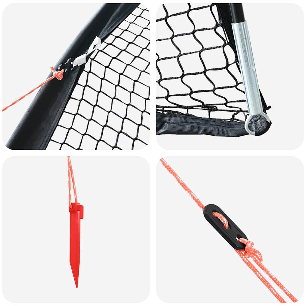 Beisbolas ir softbolas Juoda 702 x 369,5 x 243,5 cm Poliesteris