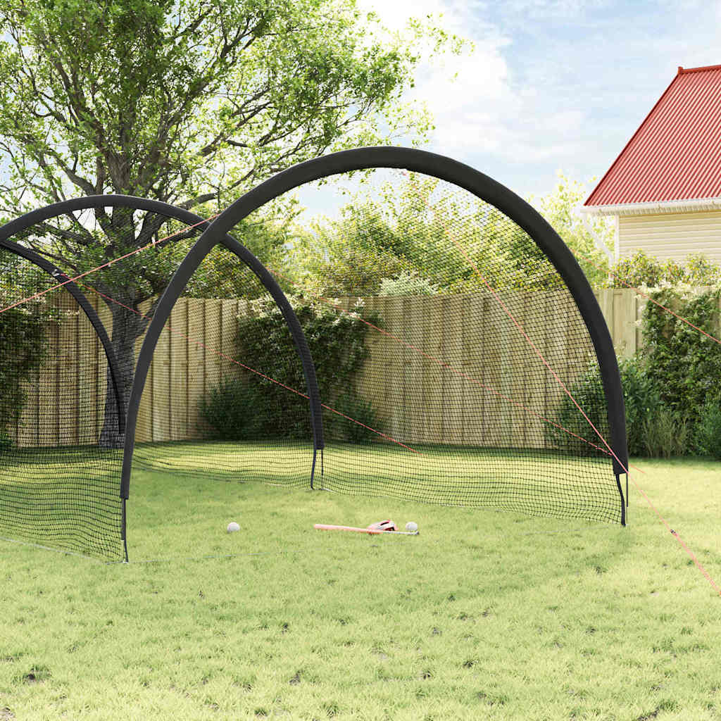 Beisbolas ir softbolas Juoda 702 x 369,5 x 243,5 cm Poliesteris