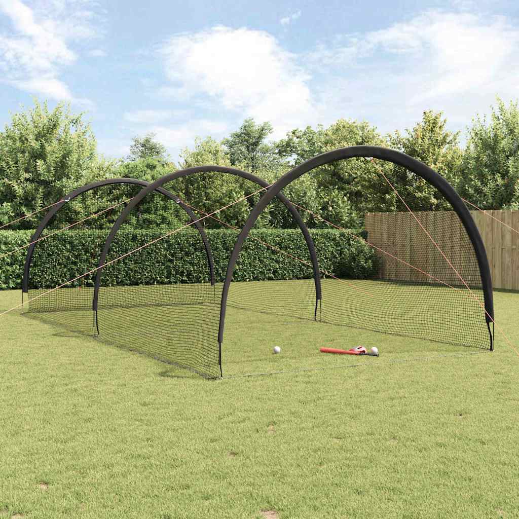 Beisbolas ir softbolas Juoda 702 x 369,5 x 243,5 cm Poliesteris