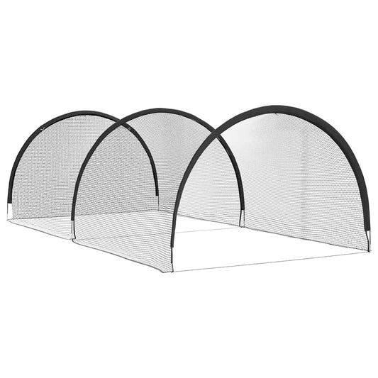 Beisbolas ir softbolas Juoda 702 x 369,5 x 243,5 cm Poliesteris