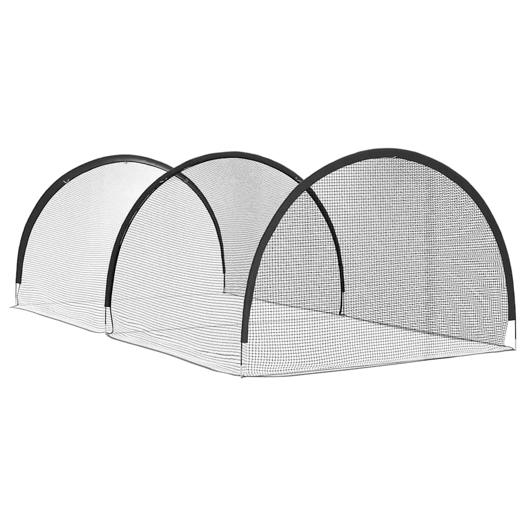 Beisbolas ir softbolas Juoda 702 x 369,5 x 243,5 cm Poliesteris