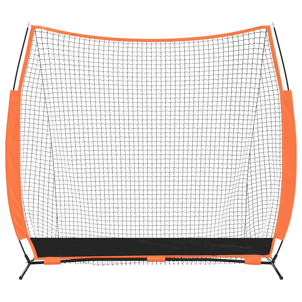 Beisbolo treniruočių tinklas Juoda 250 x 106,5 x 210 cm