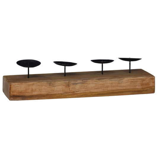 Žvakidė Natūrali 50 x 15 x 10 cm Tikmedžio medienos masyvas