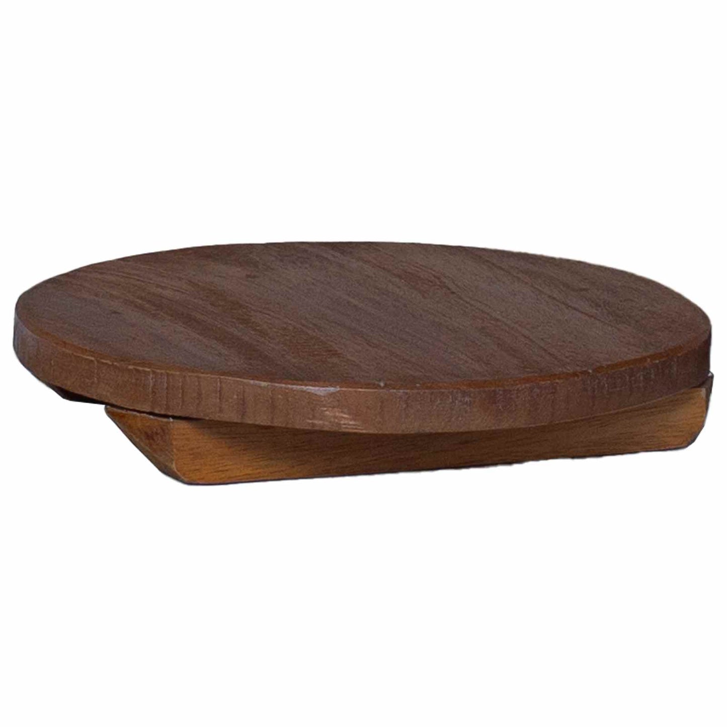 Vazonų stalas 3 pcs Ruda Mahogany Medis