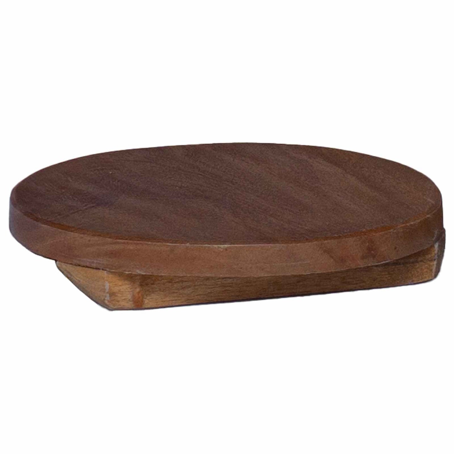 Vazonų stalas 3 pcs Ruda Mahogany Medis