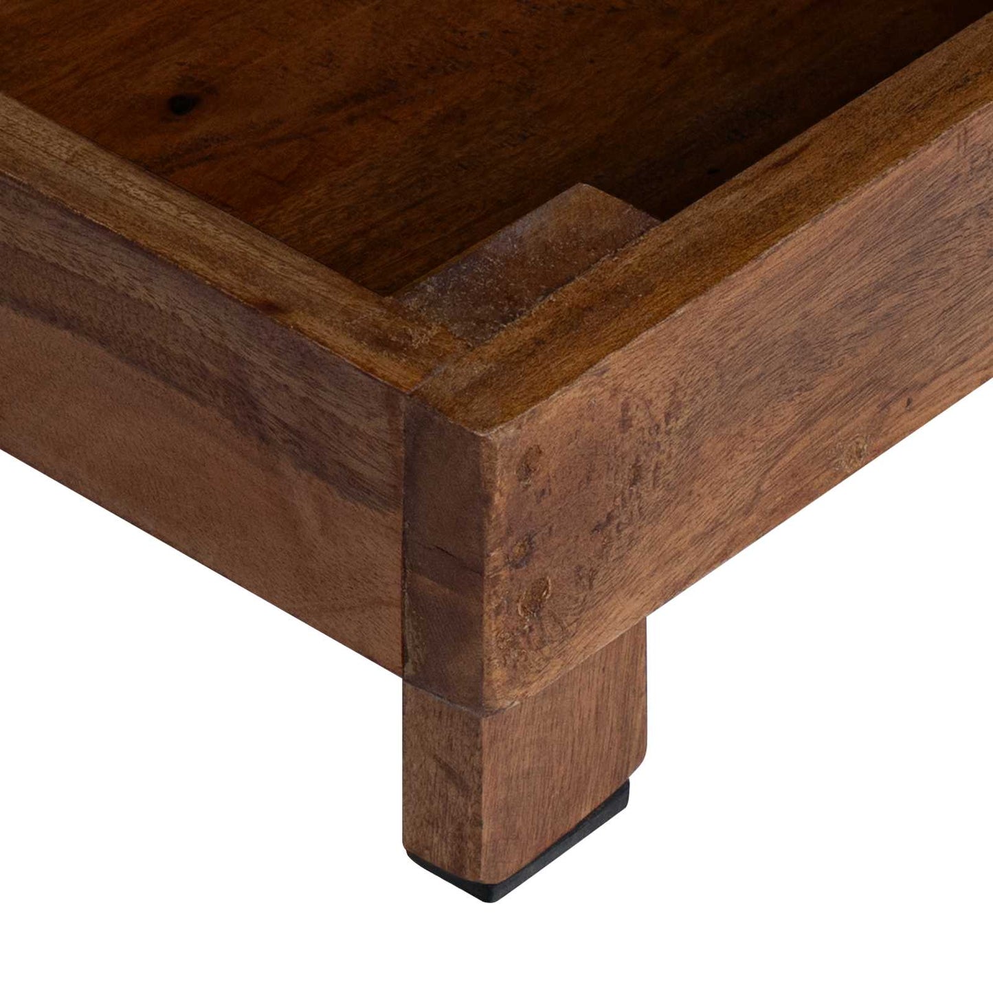 Augalų stovas 3 pcs Ruda Mahogany Medis