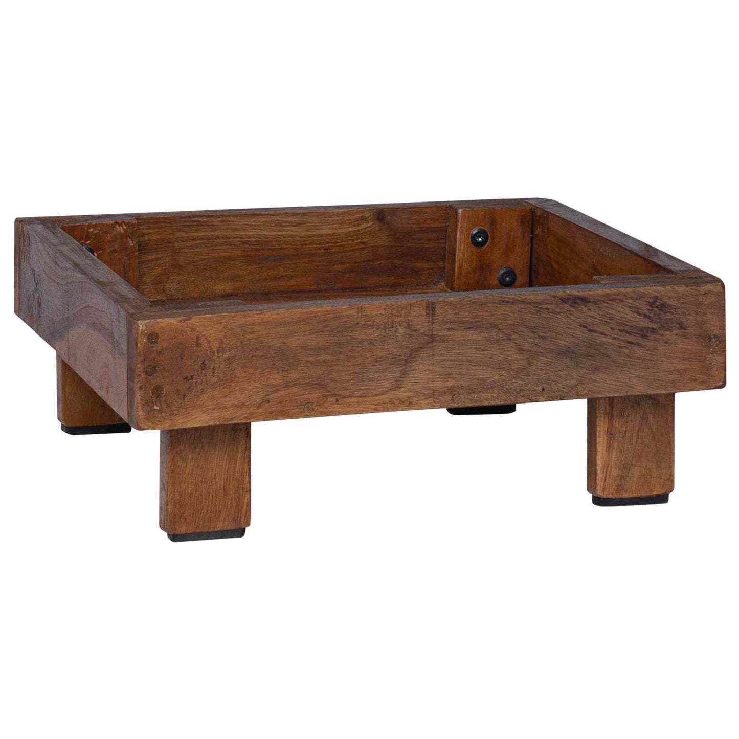 Augalų stovas 3 pcs Ruda Mahogany Medis