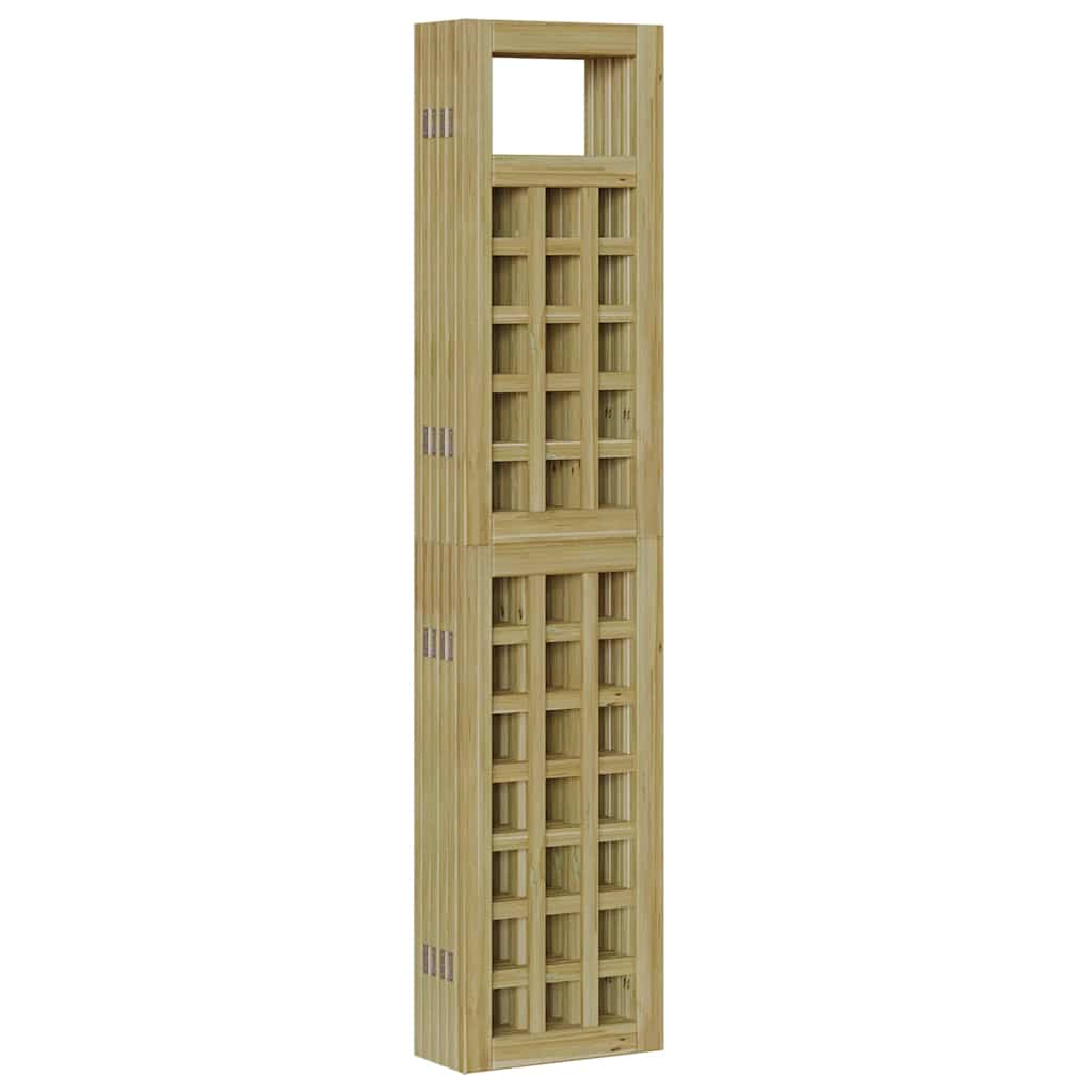 Privatumo žaliuzės Medus ruda 240 x 180 cm Kietas pušies medis