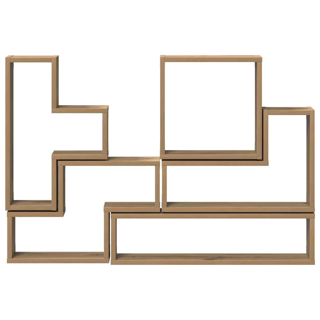 Sienos kubas artisano ąžuolo 96 x 12 x 64 cm Apdirbta mediena