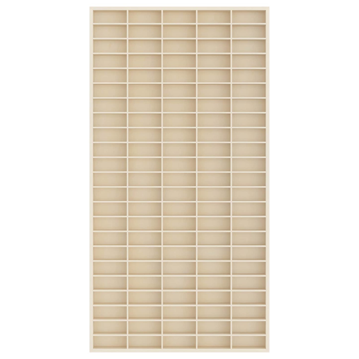 Sieninis vitrina Smėlio 50 x 4,5 x 96 cm Apdirbta mediena
