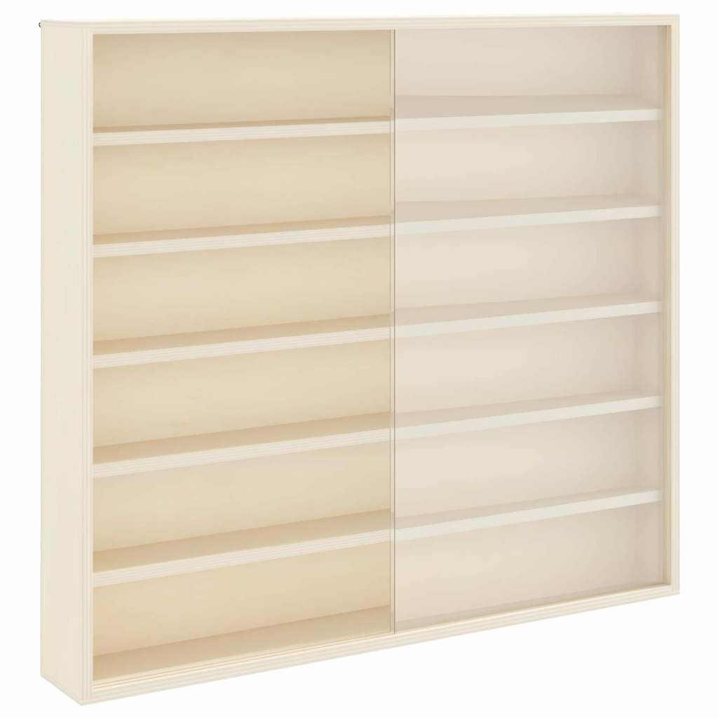 Sieninis vitrina su lentyna Smėlio 60 x 8,5 x 54 cm fanera