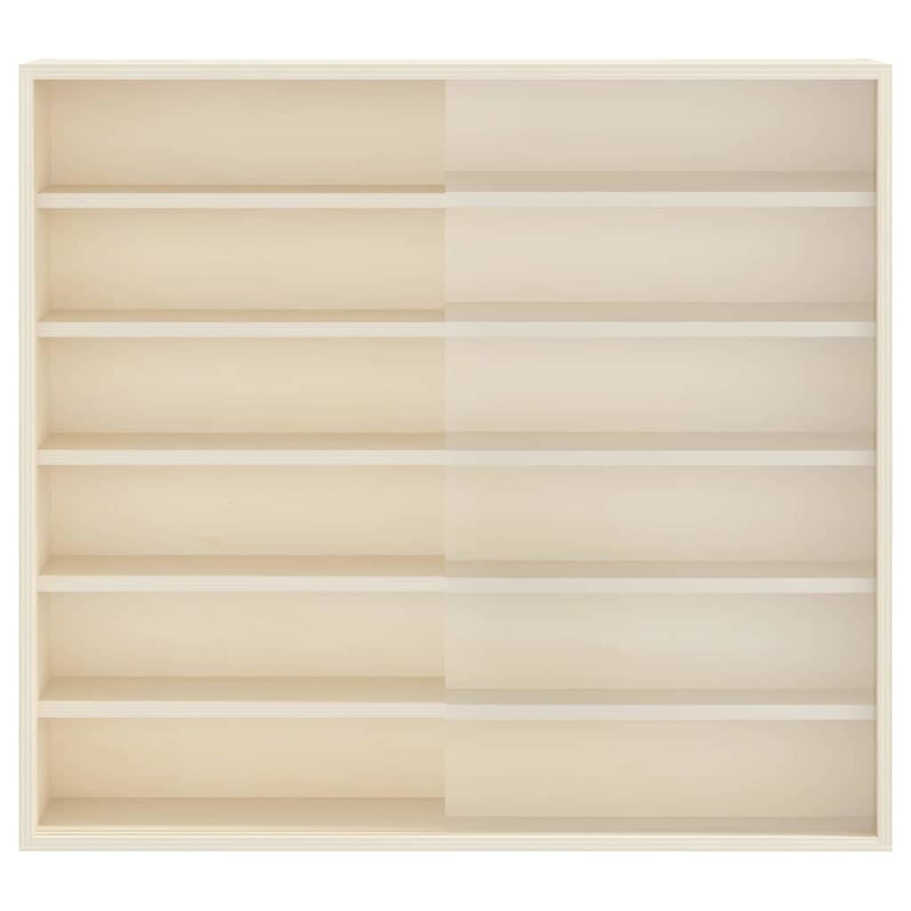 Sieninis vitrina su lentyna Smėlio 60 x 8,5 x 54 cm fanera