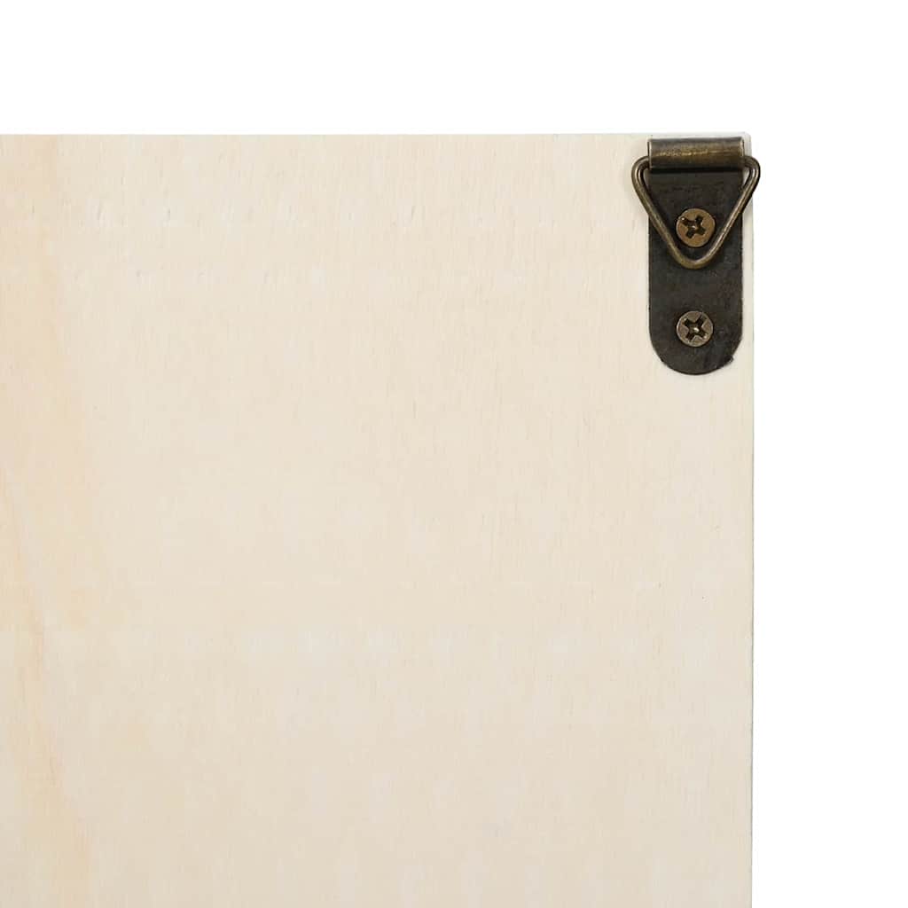 Sieninis vitrina su lentyna Smėlio 100 x 8,5 x 54 cm fanera