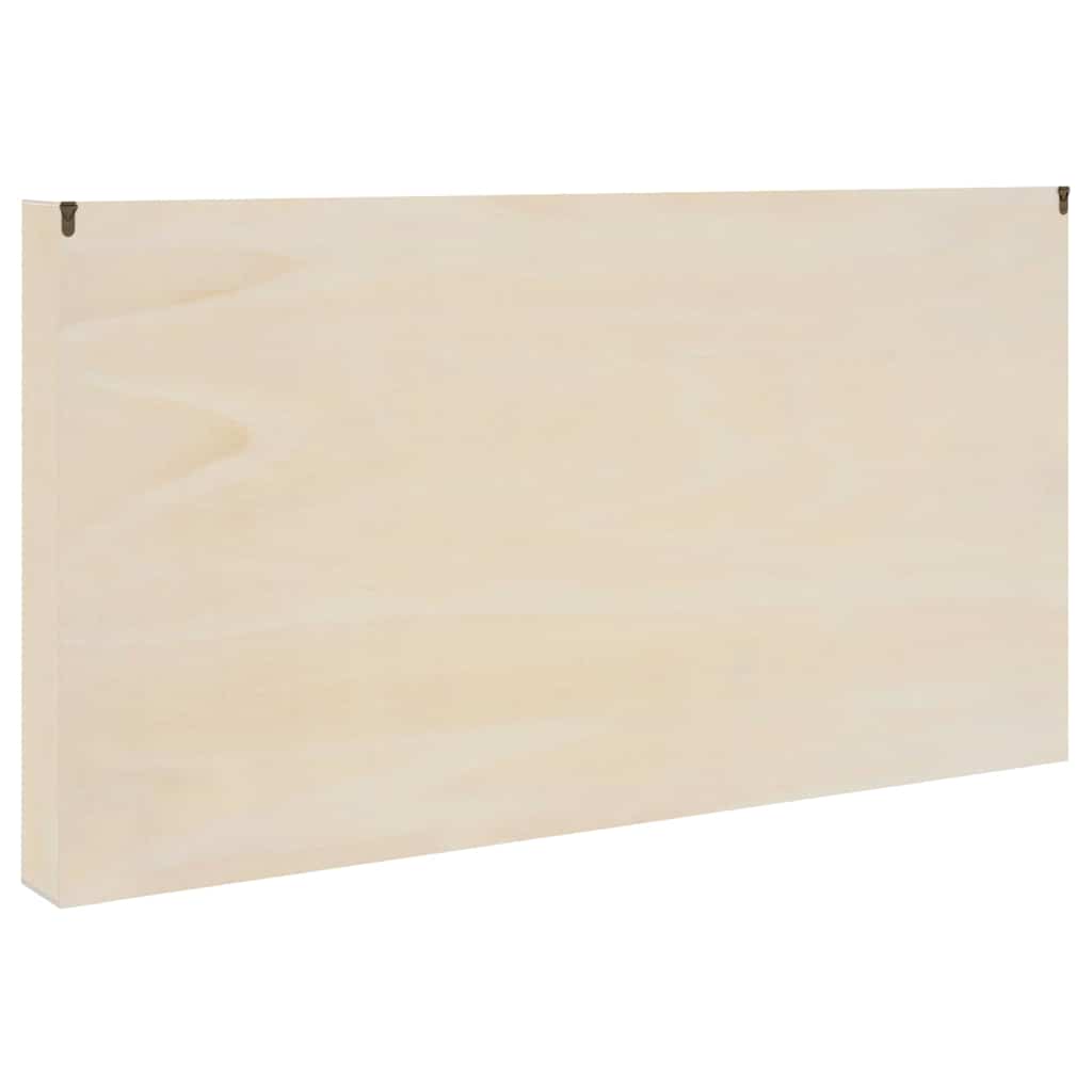 Sieninis vitrina su lentyna Smėlio 100 x 8,5 x 54 cm fanera