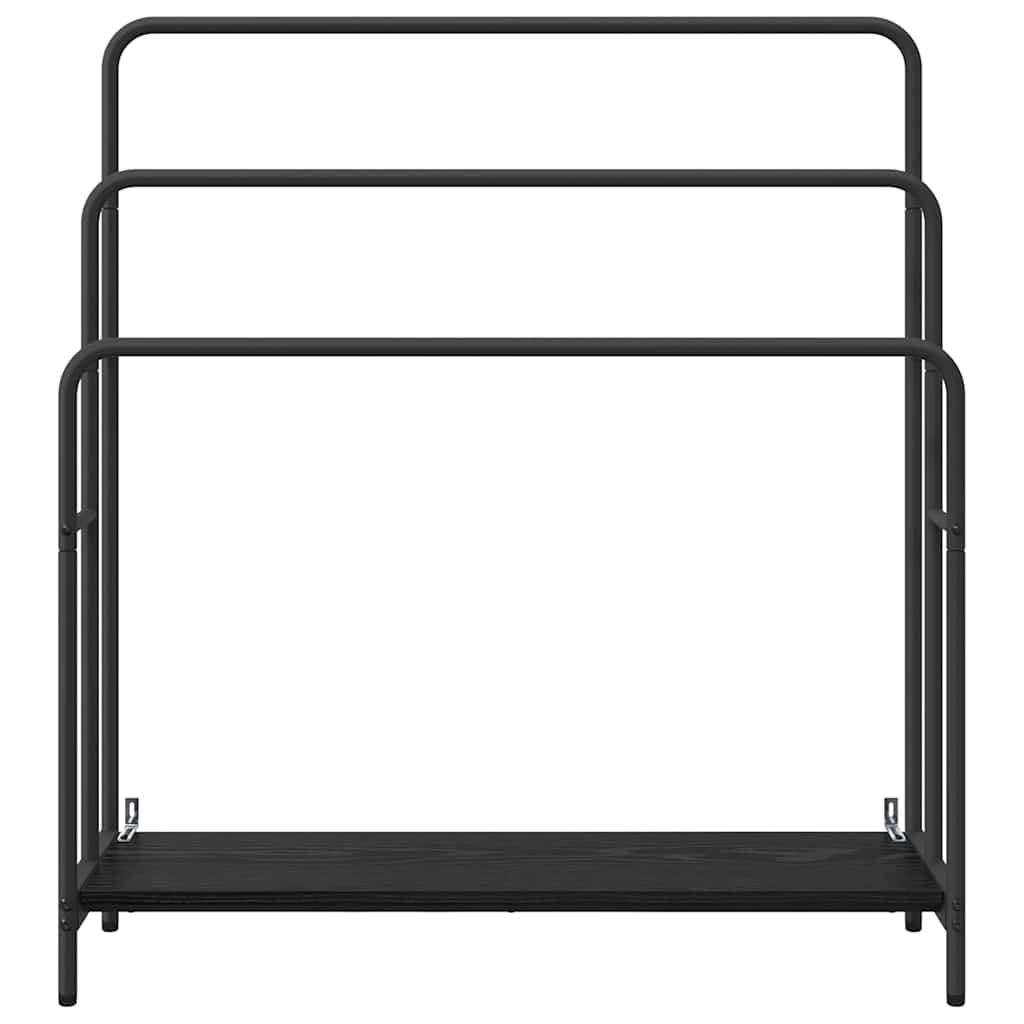 Drabužių stalčius su lentyna juoda ąžuolo 90 x 30 x 100.5 cm