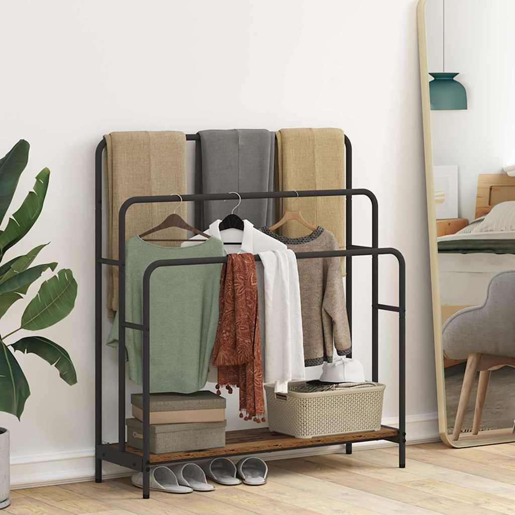 Drabužių stalčius su lentyna Sena mediena 90 x 30 x 100.5 cm