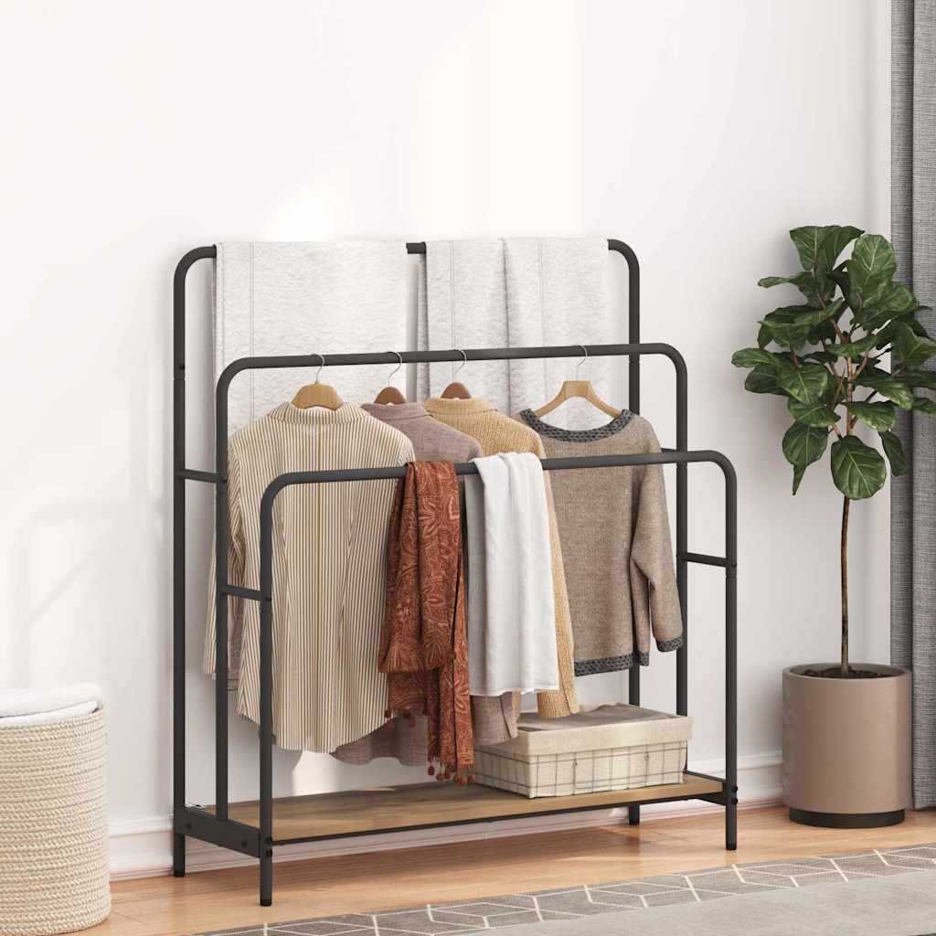 Drabužių stalčius su lentyna artisano ąžuolo 90 x 30 x 100.5 cm