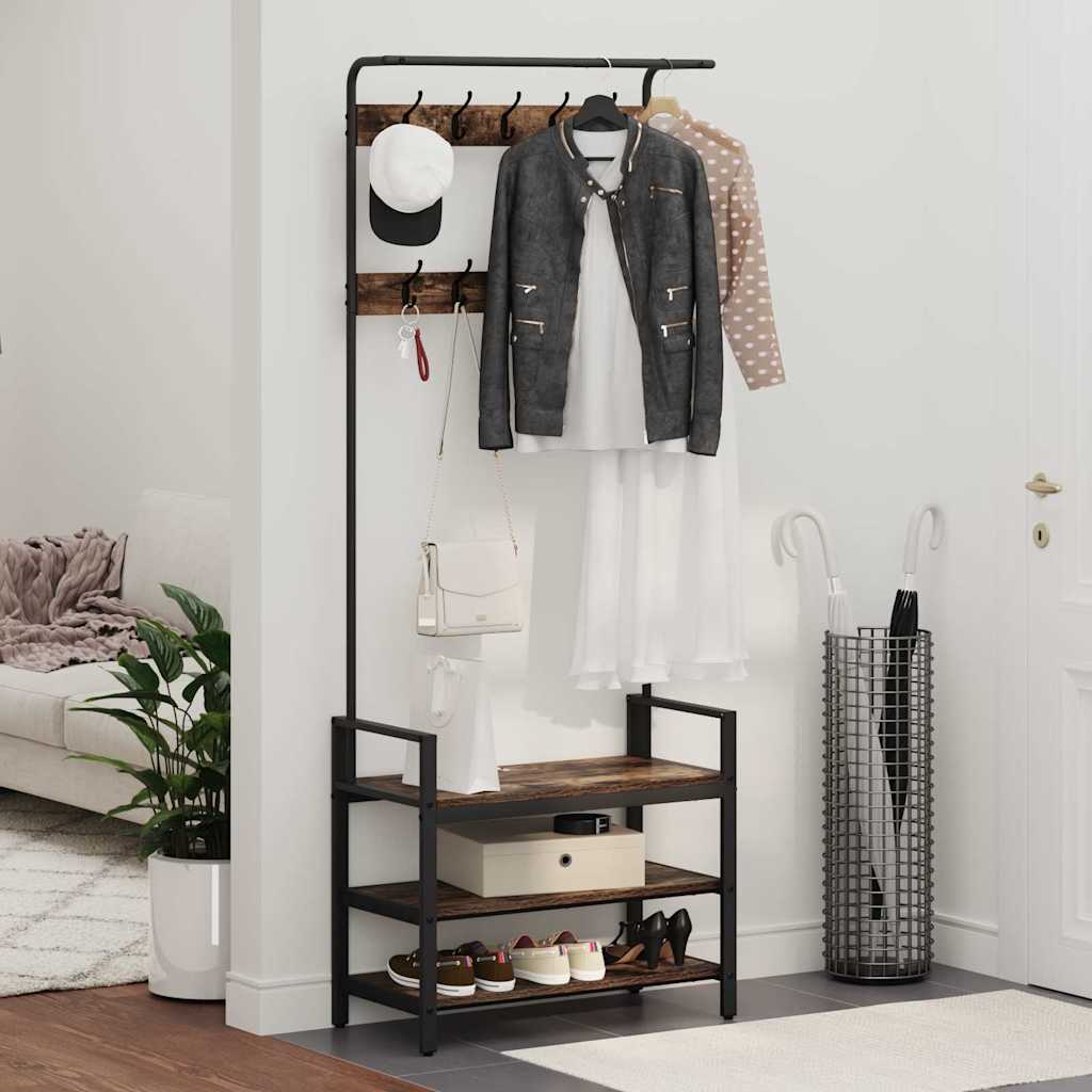 Paltas Kita Dūminio ąžuolo 75 x 34 x 184 cm Apdirbta mediena