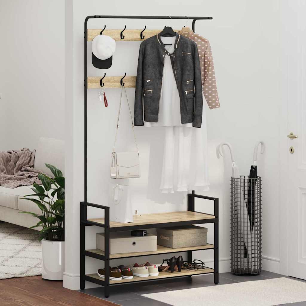 Paltas Kita Sonoma ąžuolas 95 x 34 x 184 cm Apdirbta mediena