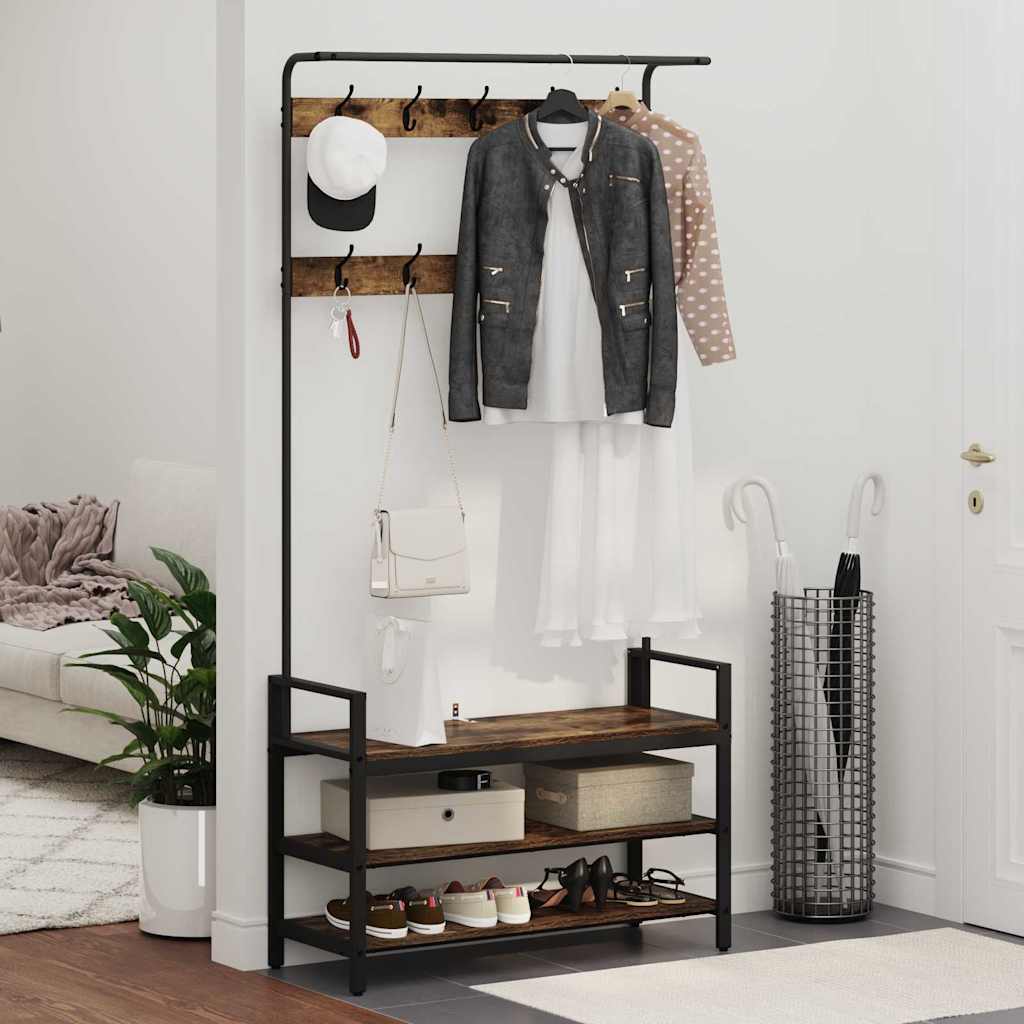 Paltas Kita Dūminio ąžuolo 95 x 34 x 184 cm Apdirbta mediena