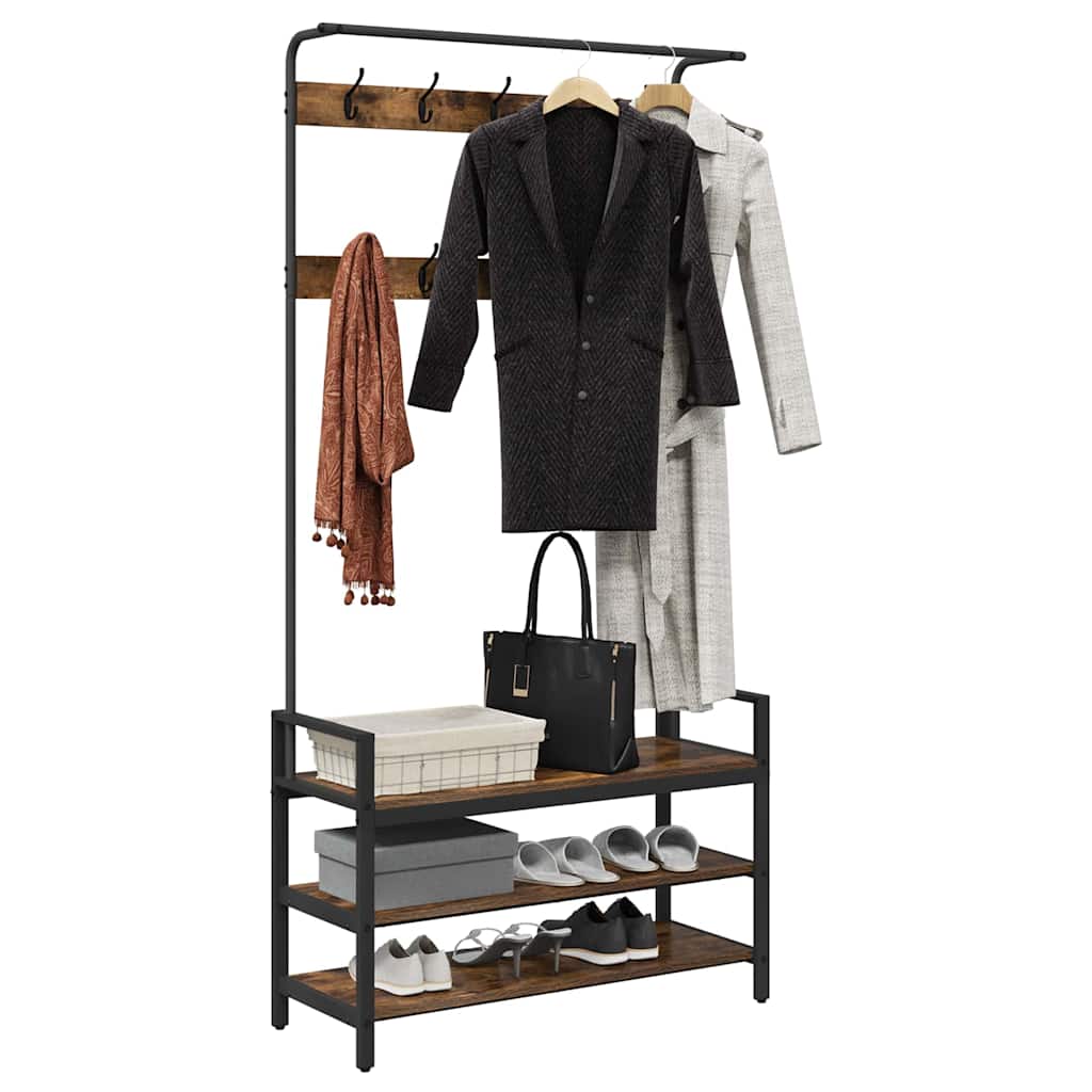 Paltas Kita Dūminio ąžuolo 95 x 34 x 184 cm Apdirbta mediena