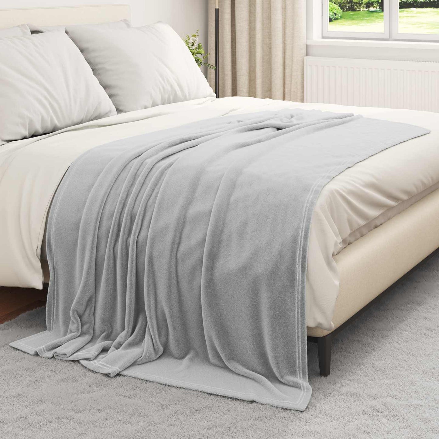 Apklotas Pilka 150 x 200 cm Flysas