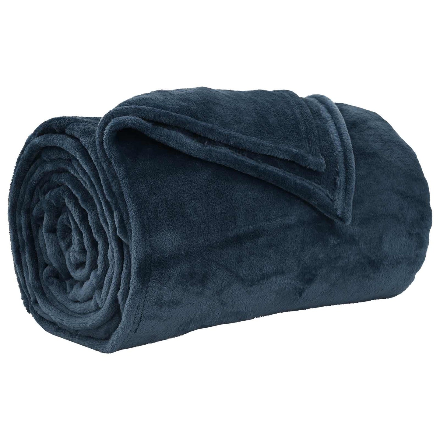 Mesti antklodės 6 pcs Jūrinė mėlyna 240 x 270 cm Flysas