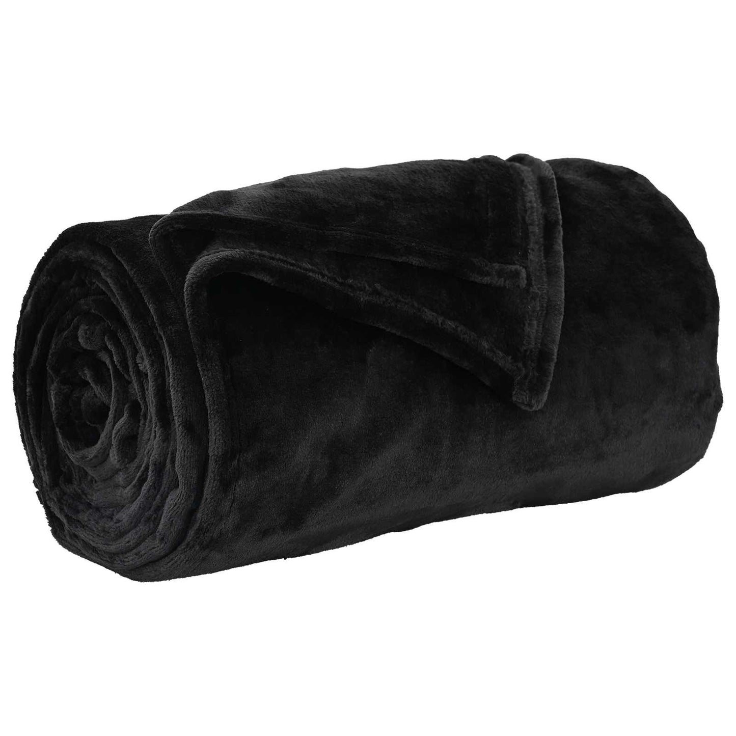Mesti antklodės 6 pcs Juoda 240 x 270 cm Flysas