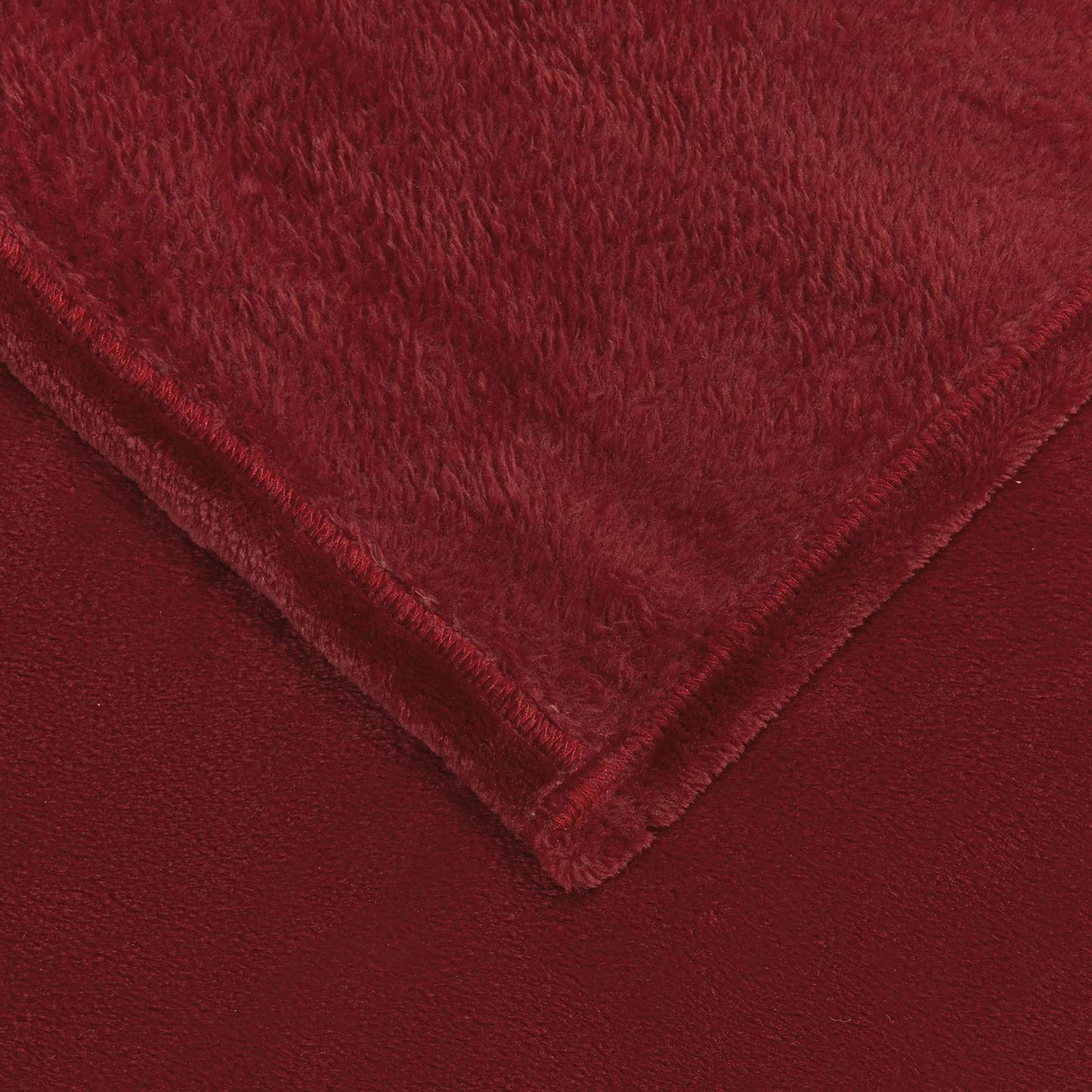 Mesti antklodės 6 pcs Bordo raudona 130 x 150 cm Flysas